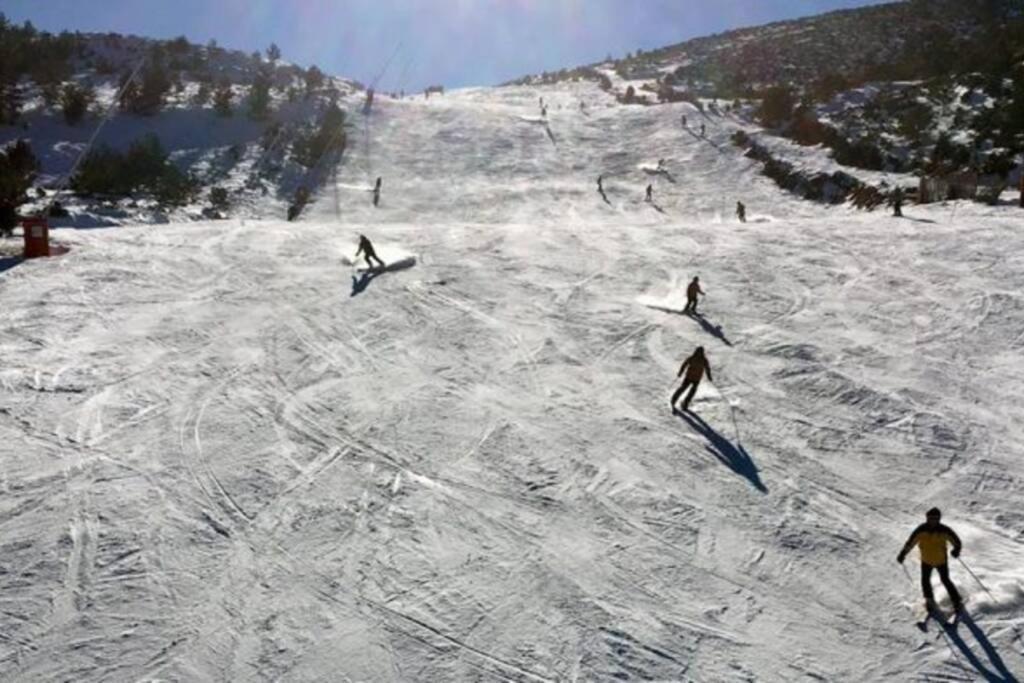 El último rincón, dúplex con piscina climatizada en plena naturaleza La Pinilla  Exterior foto
