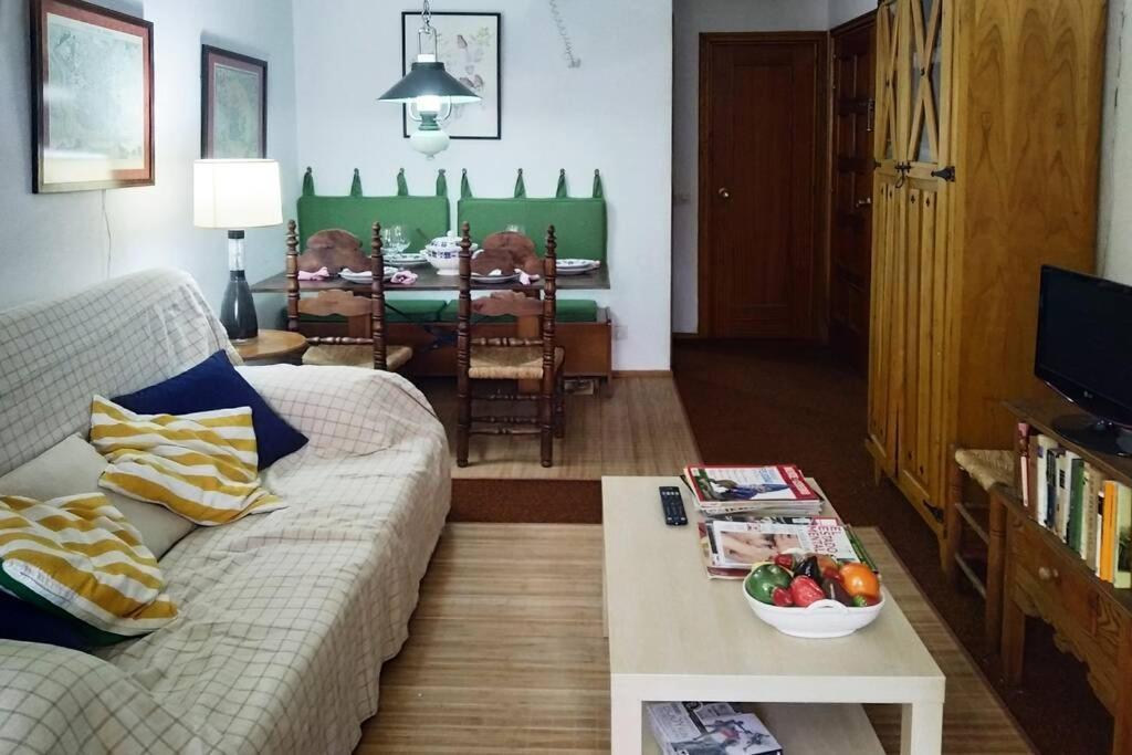 El último rincón, dúplex con piscina climatizada en plena naturaleza La Pinilla  Exterior foto