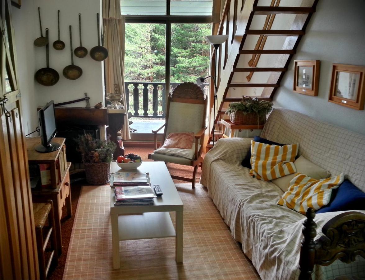 El último rincón, dúplex con piscina climatizada en plena naturaleza La Pinilla  Exterior foto