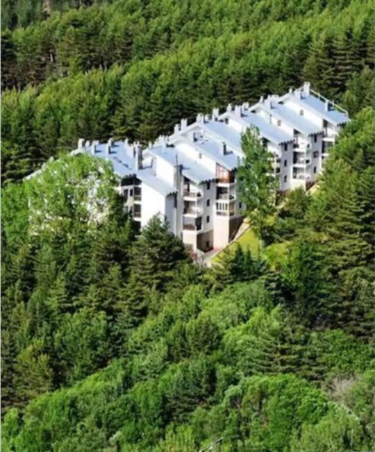 El último rincón, dúplex con piscina climatizada en plena naturaleza La Pinilla  Exterior foto